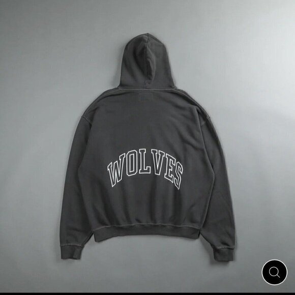 DARC Sport Men's Rise Again Pierce Hoodie Wolf‎ Gray NWT Wolves Gym - Picture 3 of 3